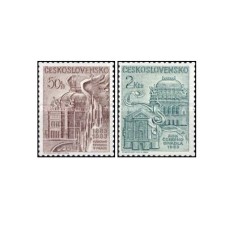 Cehoslovacia 1983 - anul teatrului, serie neuzata