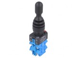 Joystick Comutator 22mm 4 NO Negru
