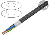 Cablu Electric Rotund 3G 0.75mm2 PVC 300V
