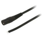 Cablu Alimentare 5m DC 5,5/2,1 Negru