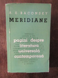 Baconsky: Meridiane - Pagini despre literatura universala contemporana