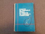 Marius Stoka - Functii de variabile reale si functii de variabila complexa