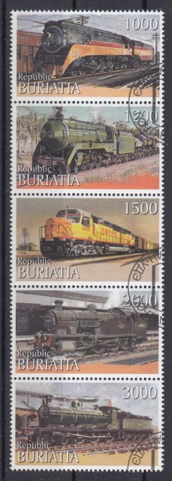 Rusia - Buriatia - TRENURI - CTO