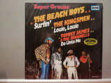 Beach Boys/The Kingsmen &ndash; Super Groups &ndash; Selectii ( 1980/Delta/RFG) - Vinil/NM+, Clasica, Polydor