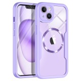 Husa pentru iphone 13 cu folie, colorverse 360 magsafe, purple