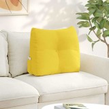 vidaXL Perna pentru spate Galben Deschis 60 x 24 x 50 cm țesătură 42014392