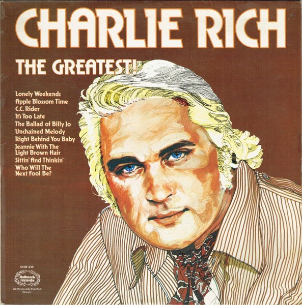 Vinil LP Charlie Rich &ndash; The Greatest! (-VG)
