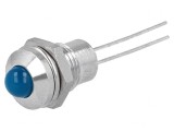Lampa LED Albastră &Oslash;8,2mm IP40 pentru PCB