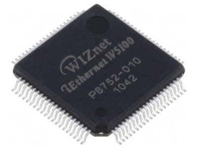 Controler Ethernet 8-bit BUS SPI LQFP80 4 Canale foto
