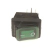 Intrerupator Basculant Verde IP65 Interb&auml;r 3627-250.22, 250V 16A, 2 circuite, 30x22mm