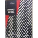 DIFERENTE DIVIZATE-D.V. IONESCU-350793