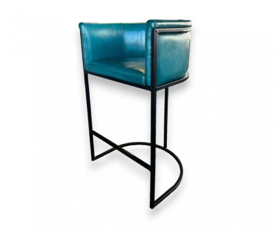 Scaun bar cu picioare metalice ✔ model NINO foto