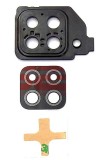 Geam Camera cu Rama Samsung Galaxy A22 4G/A225 Negru, Bulk