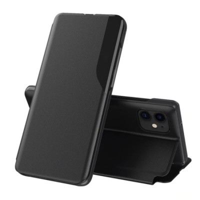 Husa pentru iPhone 12 / 12 Pro - Techsuit eFold Series - Black foto