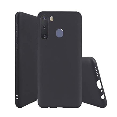Husa TPU Silicon pentru Samsung A21 Negru foto