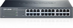 Switch TP-Link TL-SG1024DE, 24 porturi Gigabit, 1U 19 Rackmount, Easy Smart, 48Gbps Capacity, Tag-based VLAN, QoS, IGMP Snooping, Fanless foto