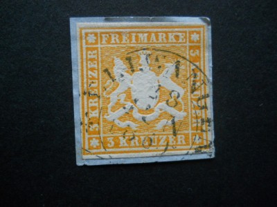 CV2 STATE GERMANE WURTTEMBERG foto