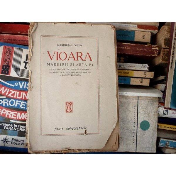 Vioara. Maestrii si arta ei - Maximilian Costin