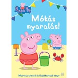 Peppa malac - M&oacute;k&aacute;s nyaral&aacute;s! - Matric&aacute;s sz&iacute;nező &eacute;s foglalkoztat&oacute; k&ouml;nyv