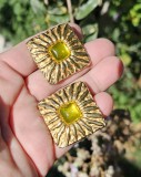 CERCEI CLIPS STATAMENT VINTAGE DIN METAL, JEAN PATOU PARIS