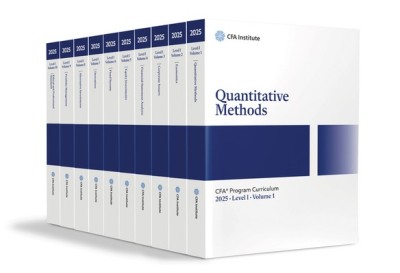 2025 Cfa Program Curriculum Level I Box Set foto