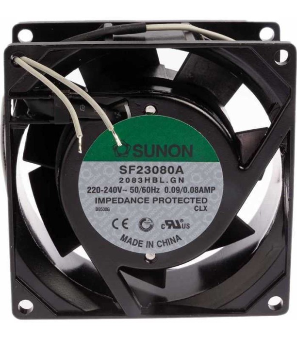 Ventilator AC axial 230VAC 80x80x38mm 31dBA SUNON SF23080A2083HSL.GN