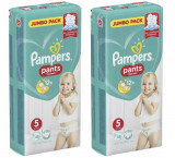 Pampers PANTS 5 scutece 2 x 48 buc = 96 buc