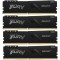 Memorie DDR Kingston Fury Beast DDR4 16 GB, frecventa 2666 MHz, 4 GB x 4 module, radiator, &quot;KF426C16BBK4/16&quot;