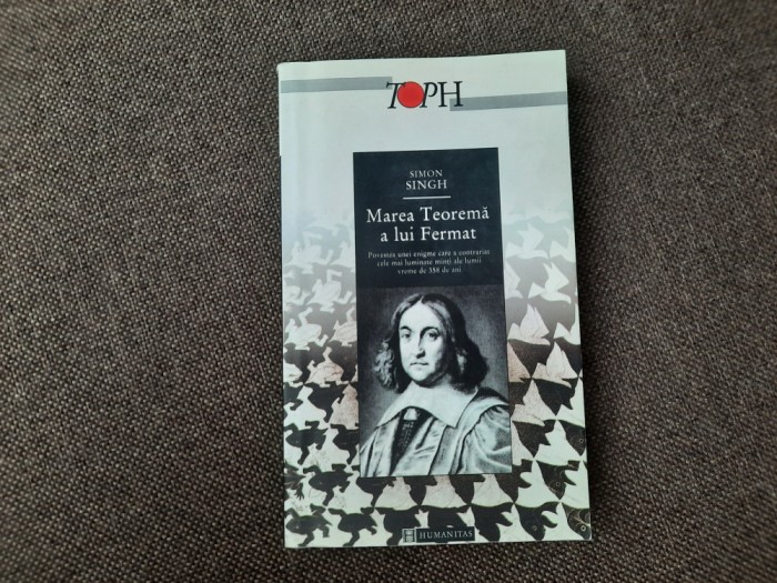 MAREA TEOREMA A LUI FERMAT - SIMON SINGH * EDITIA A DOUA RF10/1