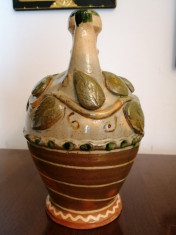 Ulcior vin, centru Oboga, circa 1950, ceramica populara foto