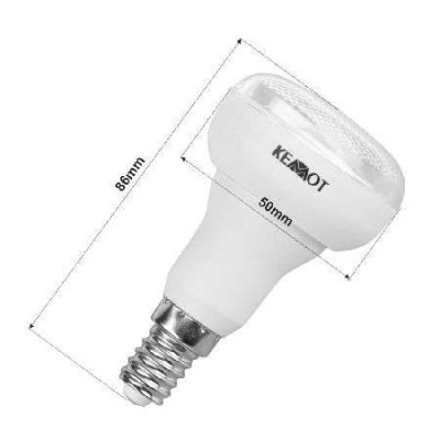 Bec Economic Tip Para/r50 - E14 / 7w foto