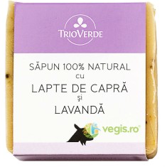 Sapun Natural Cu Lapte De Capra Si Lavanda 110Gr