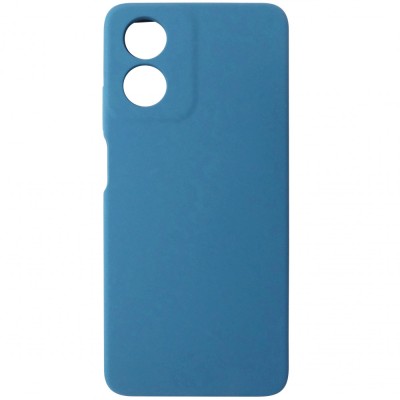 Husa silicon TPU Matte albastru denim pentru Motorola Moto G04, G04s, E14 foto