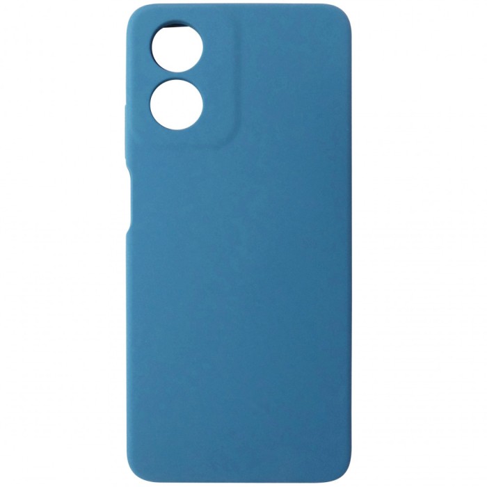 Husa silicon TPU Matte albastru denim pentru Motorola Moto G04, G04s, E14