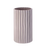 Cumpara ieftin Vaza flori ceramica gri 19 x 34 cm