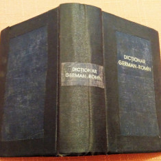 Dictionar German-Roman. Editura Stiintifica, 1958 - Mihai Isbasescu