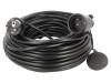Prelungitor alimentare 25m negru 16A, KEL