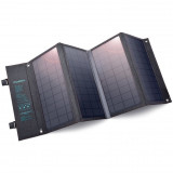 Incarcator solar pliabil Choetech SC006, 36W, 1x USB-A, 1x USB-C, gri