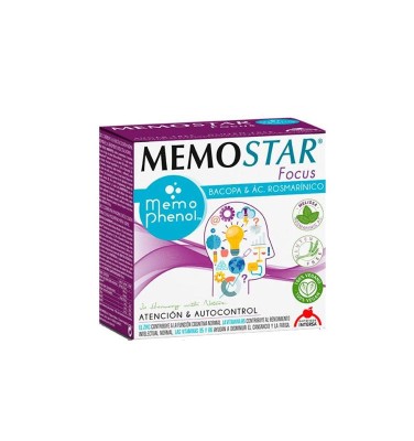 Supliment Alimentar MemoStar Focus 30pl foto