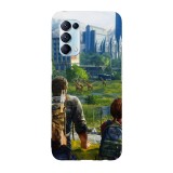 Husa compatibila cu Oppo A52, Viceversa, model Overgrown nature Last of Us, Silicon, TPU, Transparent, Carcasa