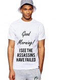 Cumpara ieftin Tricou barbati alb - Assassins faild - XL