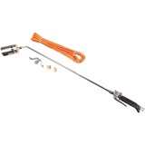 Cumpara ieftin Arzator gaz, 20 kw, cu furtun 5 m, accesorii, duza 63x700 mm, Richmann Exclusive