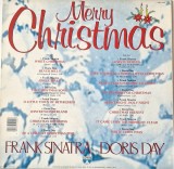 Frank Sinatra &amp; Doris Day &lrm;&ndash; Merry Christmas _ NM / NM vinil muzica de Sarbatori, Craciun _ Lotus, Italia, 1986