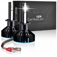 Becuri LED LTPAG H1, CSP 72W 12000LM de inlocuire pentru lampi cu halogen sau xenon HID, lampa alba 12V-24V 6000K - RESIGILAT