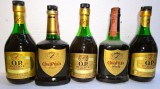 5 STICLE BRANDY oro pilla RESERVE MULTI 3 ANI DISTILLATO DI VINO Cl 75 GR 40 ANII 1970/80
