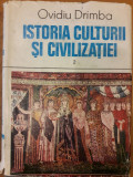 Istoria culturii si civilizatiei volumul 2, Ovidiu Drimba