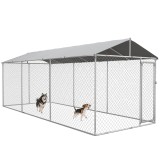 PawHut Cusca Caini Exterior, Amprentă Mare 6x2,3x2,3m, Protecție și Confort | Aosom Romania