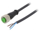 Cablu de conectare M12 PIN: 4 10m 4A 7000 Culoare: negru