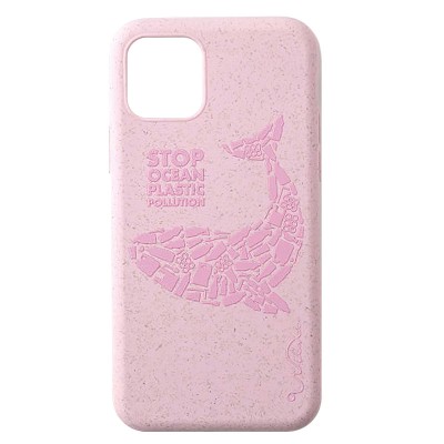 Husa Biodegradabila Wilma Ocean Whale pentru Apple iPhone 11, Roz WPC1021ORIP11R foto