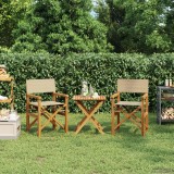 vidaXL Scaun de sufragerie Maro și Bej 56 x 54 x 87 cm 42032679